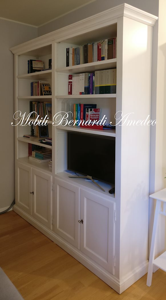 Libreria Labirent Colore Bianco - Asta Mobili