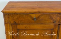 Credenza Antica Noce Chiaro Cipolla 19