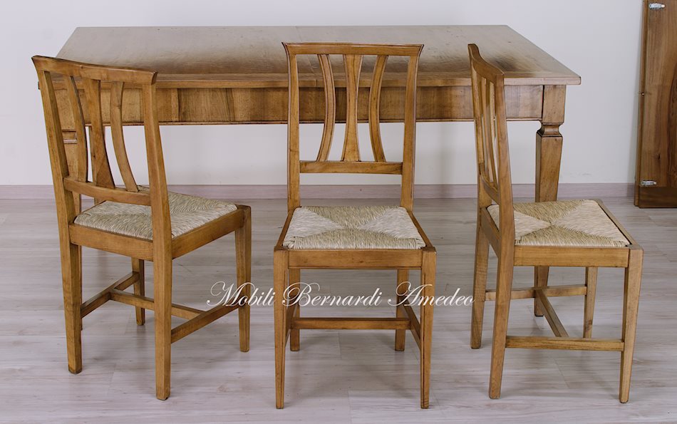 Set 4 sedie MONTGOMERY, beige melange - TFT Home - Acquista su Ventis.