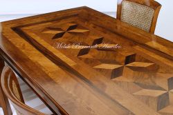 Tavolo classico in legno cm 180x90