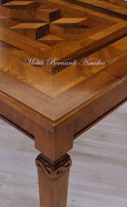 Tavolo classico in legno cm 180x90